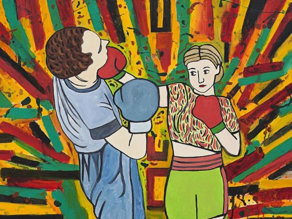 Susan Bee, "Pow!", 2014 Susan Bee, "Pow!", 2014