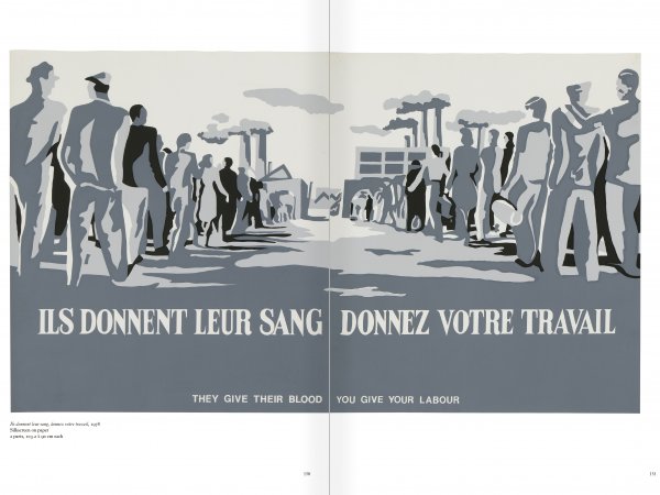 Selection from the catalogue "Art & Language Uncompleted. The Philippe Méaille Collection", pages 150 and 151