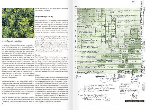 Selection from the catalogue 'Nomeda & Gediminas Urbonas. Devices for action', pages 40 and 41