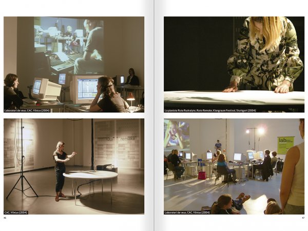 Selection from the catalogue 'Nomeda & Gediminas Urbonas. Devices for action', pages 46 and 47