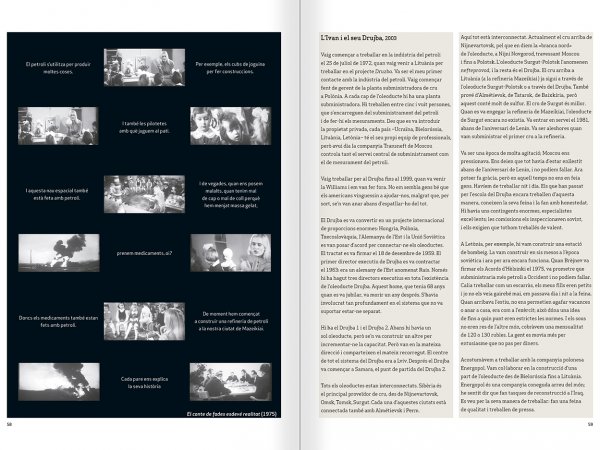 Selection from the catalogue 'Nomeda & Gediminas Urbonas. Devices for action', pages 58 and 59