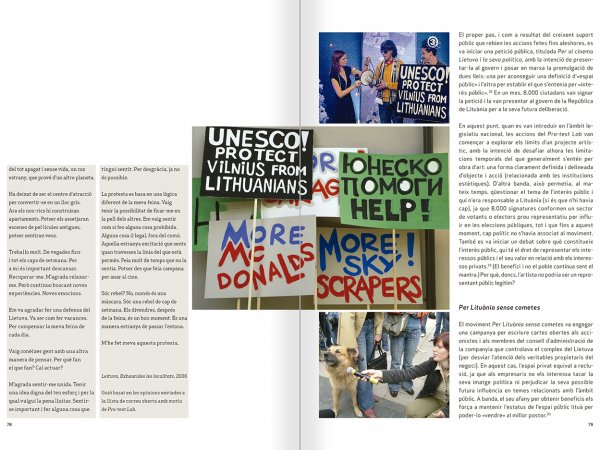 Selection from the catalogue 'Nomeda & Gediminas Urbonas. Devices for action', pages 78 and 79