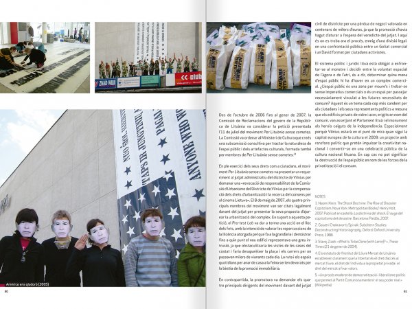Selection from the catalogue 'Nomeda & Gediminas Urbonas. Devices for action', pages 80 and 81