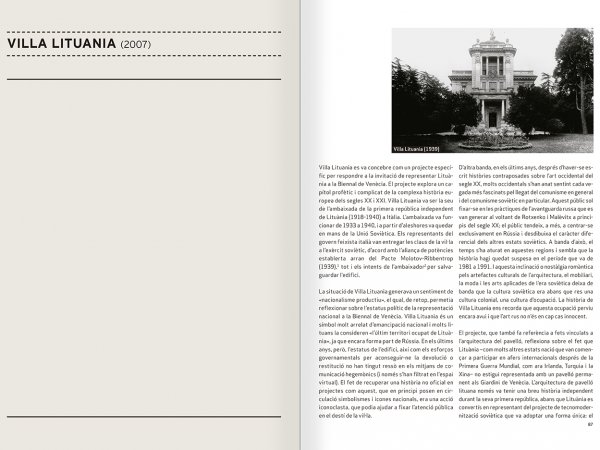 Selection from the catalogue 'Nomeda & Gediminas Urbonas. Devices for action', pages 86 and 87