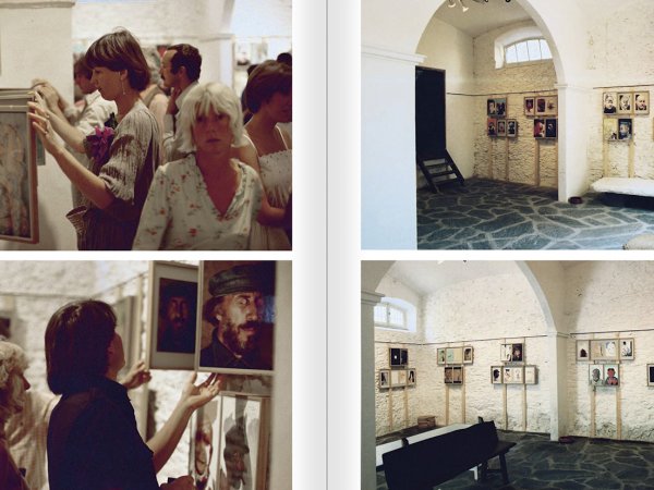 Selecció del catàleg "Galeria Cadaqués. Obres de la Col·lecció Bombelli" pàgines 62 i 63