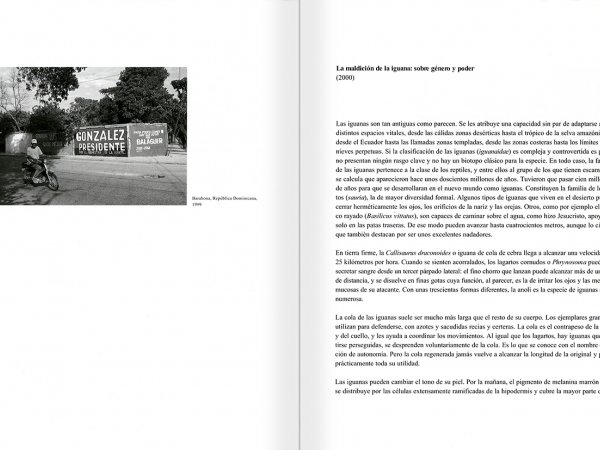Selection from the catalogue 'Peter Friedl: Work 1964-2006', pages 220 and 221