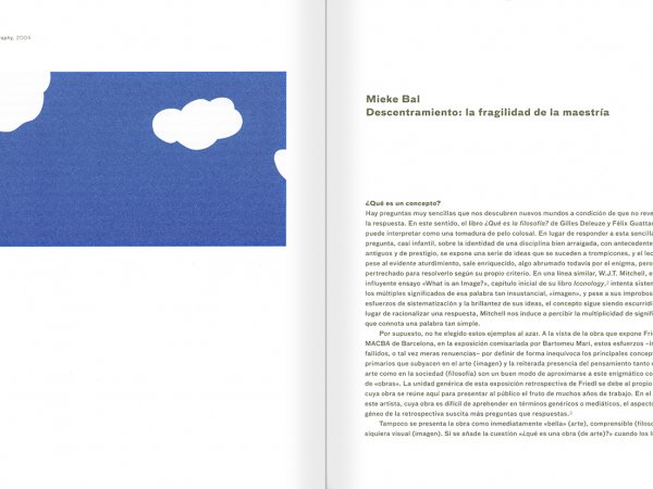 Selection from the catalogue 'Peter Friedl: Work 1964-2006', pages 78 and 79