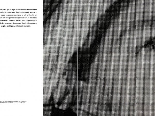 Selection from the catalogue 'Francesc Torres. Da capo', pages 216 and 217