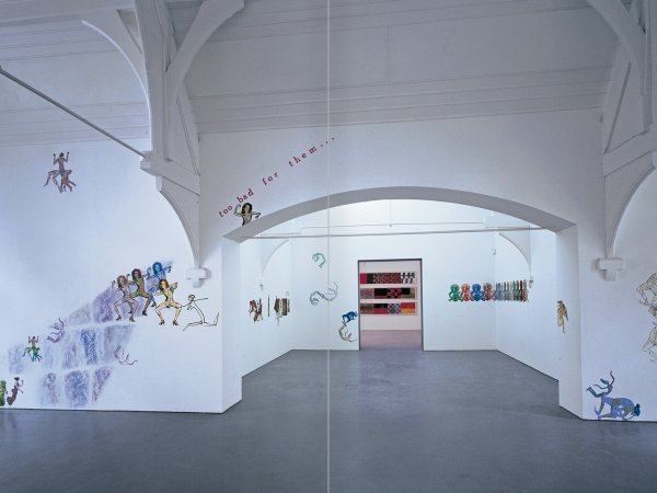 Selecció del catàleg "Nancy Spero. Dissidanses" pàgines 164 i 165