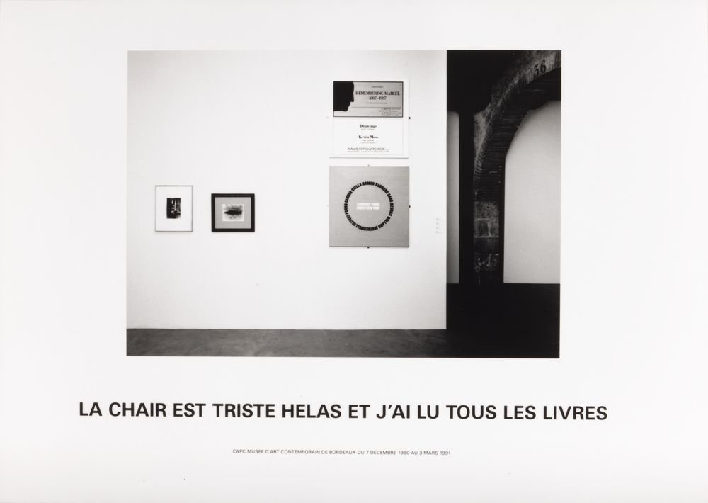 La chair est triste, hélas! Et j'ai lu tous les livres, 1991 - Les