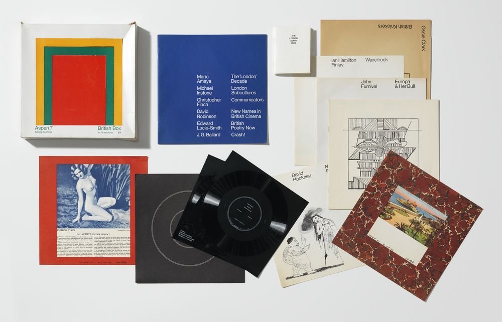 Aspen The Multimedia Magazine In A Box No 7 The British Issue Aspen Macba Museu D Art Contemporani De Barcelona
