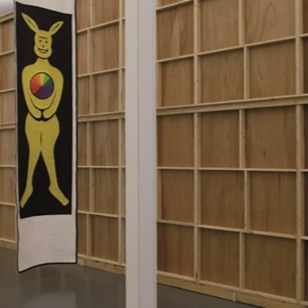 Mike Kelley “The Trajectory of Light in Plato's Cave (from Plato's Cave, Rothko's Chapel, Lincoln's Profile)”, 1985-1996. Col·lecció La Caixa. Art contemporani