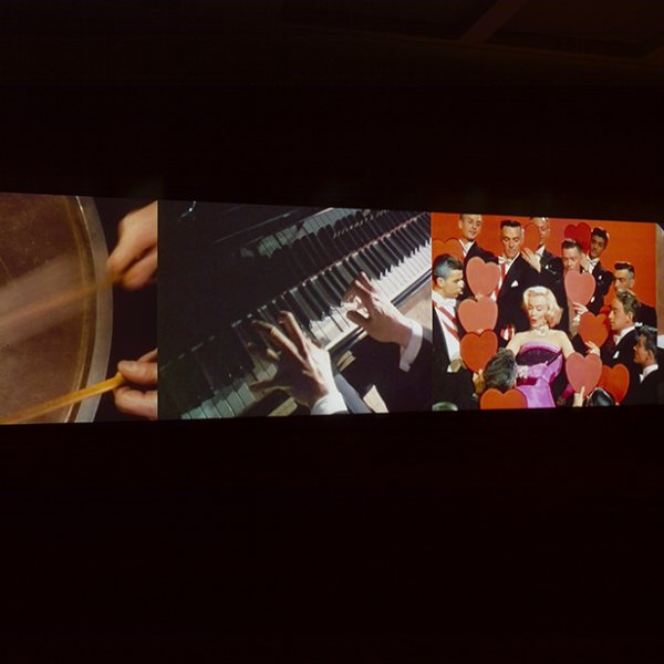 Christian Marclay, "Video Quartet" (2002)