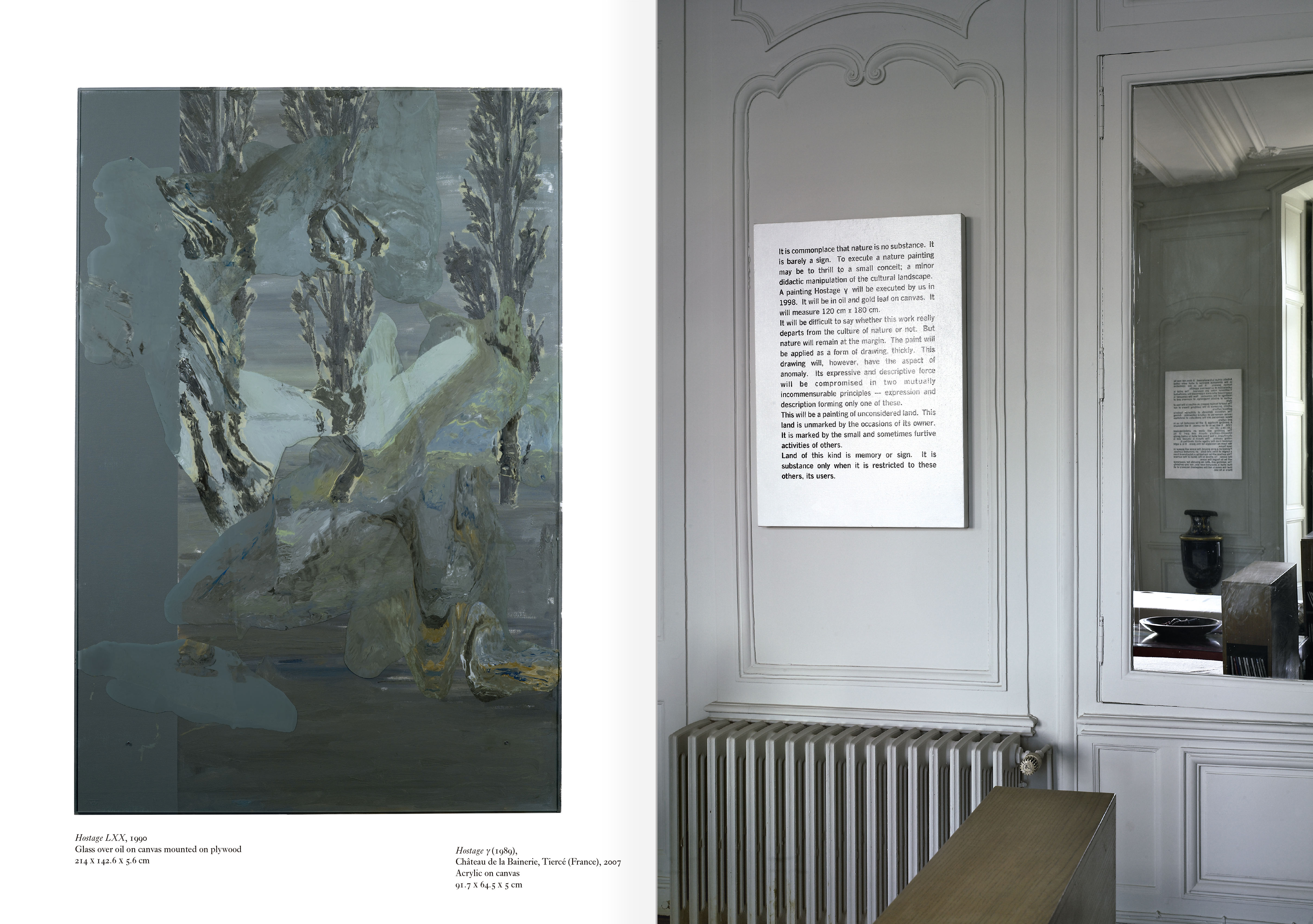 Selection from the catalogue "Art & Language Uncompleted. The Philippe Méaille Collection", pages 140 and 141