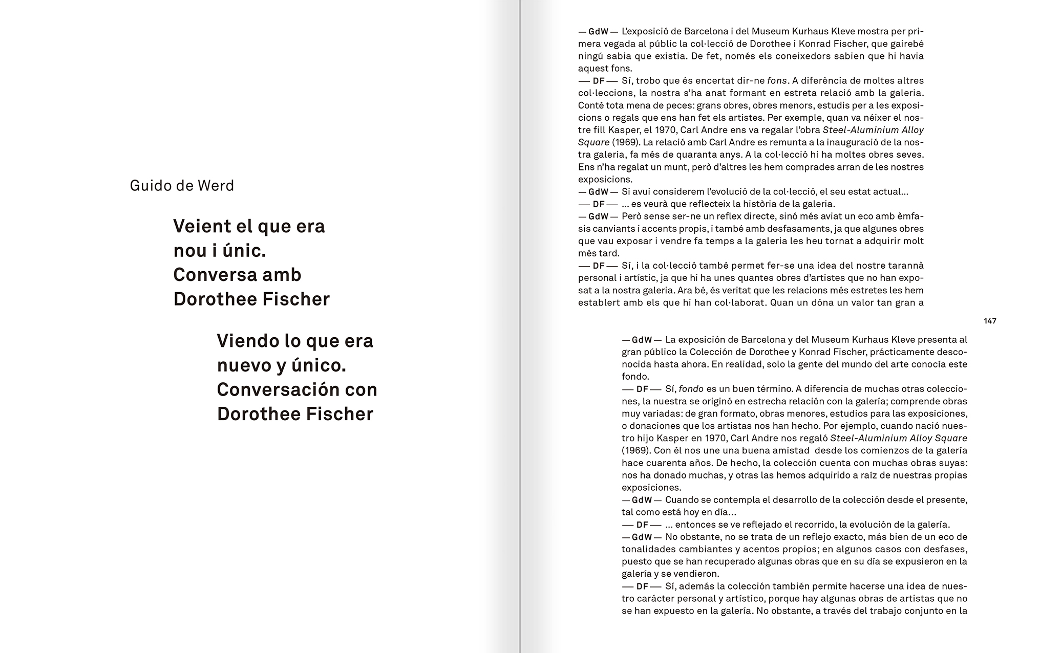 Publication With A Probability Of Being Seen Dorothee And Konrad Fischer Archives Of An Attitude Macba Museu D Art Contemporani De Barcelona