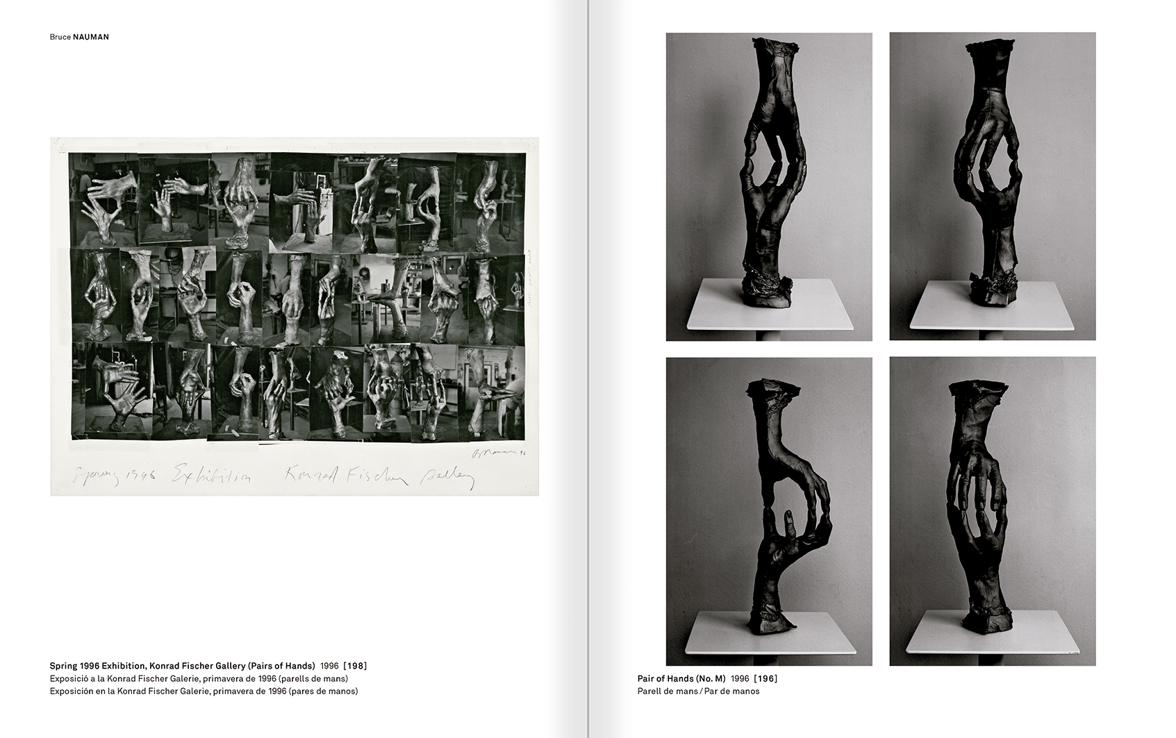 Selection from the catalogue 'With a Probability of Being Seen. Dorothee and Konrad Fischer: Archives of an Attitude', pages 266 and 267
