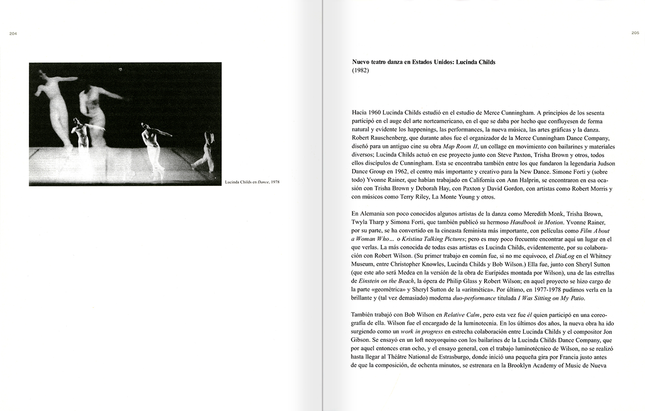 Selection from the catalogue 'Peter Friedl: Work 1964-2006', pages 204 and 205