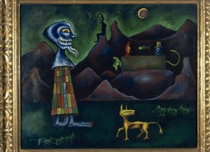 Joan Ponç, Contorns, 1950