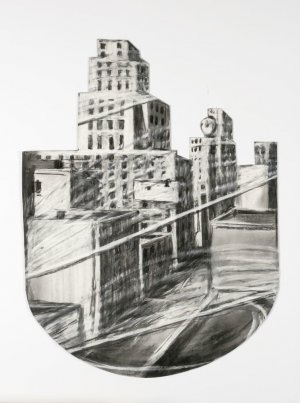 William Kentridge, Ulisse: ECHO scan slide bottle, 1998