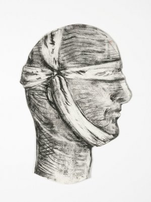 William Kentridge, Ulisse: ECHO scan slide bottle, 1998
