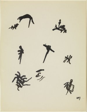 Henri Michaux, Sense títol, 1950