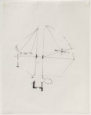 Gordon Matta-Clark, Sky Hook (Study for a Balloon Building), 1978