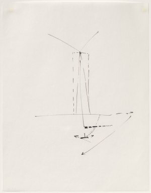 Gordon Matta-Clark, Sky Hook (Study for a Balloon Building), 1978