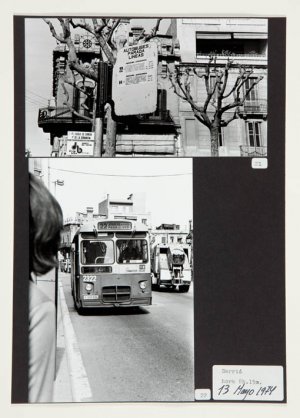 Francesc Abad "Recorregut diari", 1974