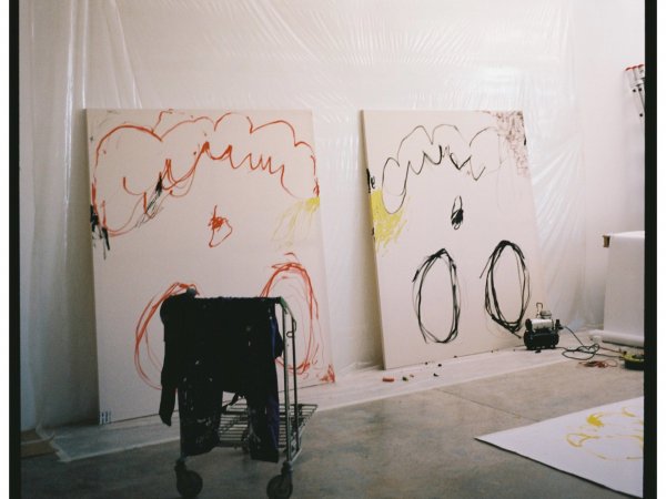Vistas del estudio de Marria Pratts. Cortesía de la artista.