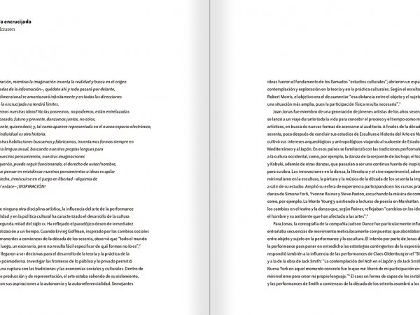 Joan Jonas. Timelines: Transparencies in a Dark Room