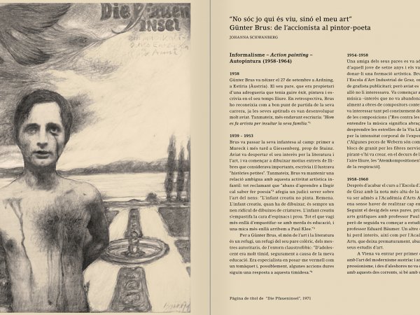 Günter Brus. Quietud nerviosa a l’horitzó