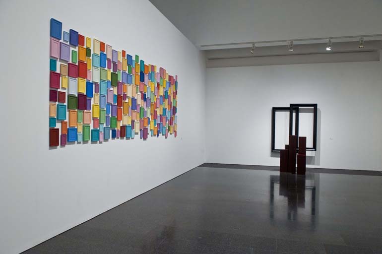 'Volume! Works from the Collections of the ”la Caixa” Exhibition views, Foundation and MACBA' 2011-2012