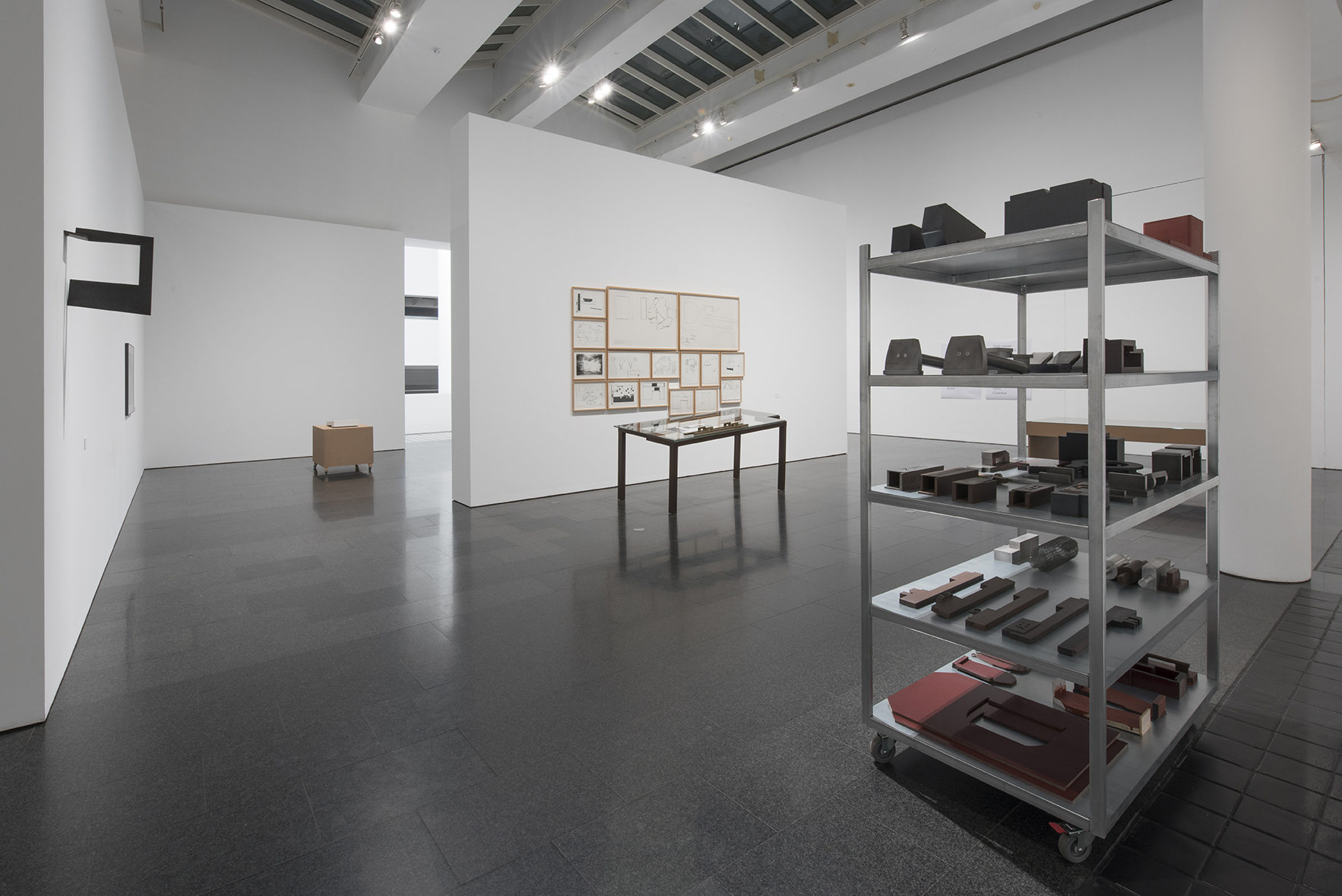 Vistes de l'exposició "Sergi Aguilar. Revers/Anvers (1972-2015)", 2015. Foto: Roberto Ruiz.