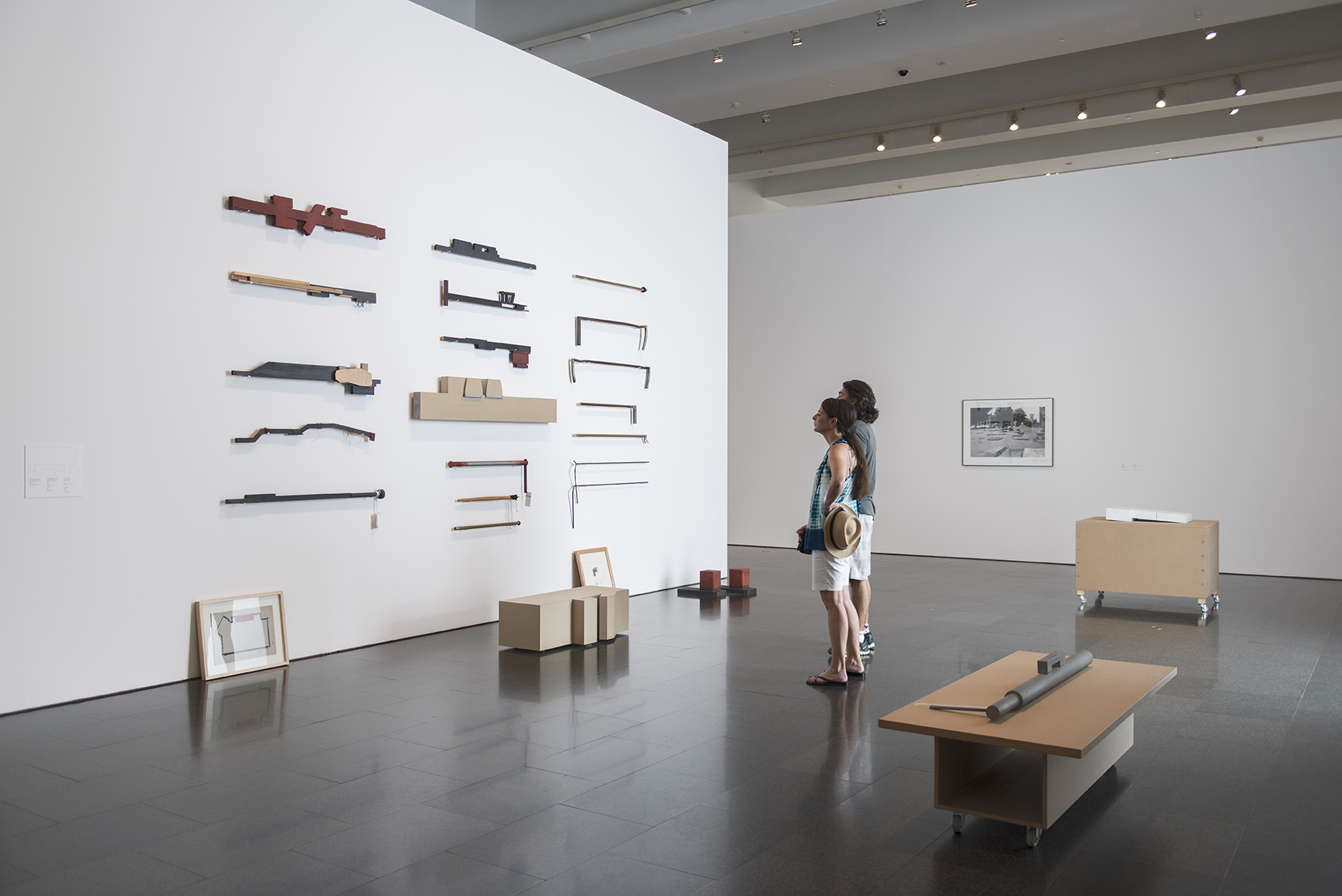 Vistes de l'exposició "Sergi Aguilar. Revers/Anvers (1972-2015)", 2015. Foto: Roberto Ruiz.