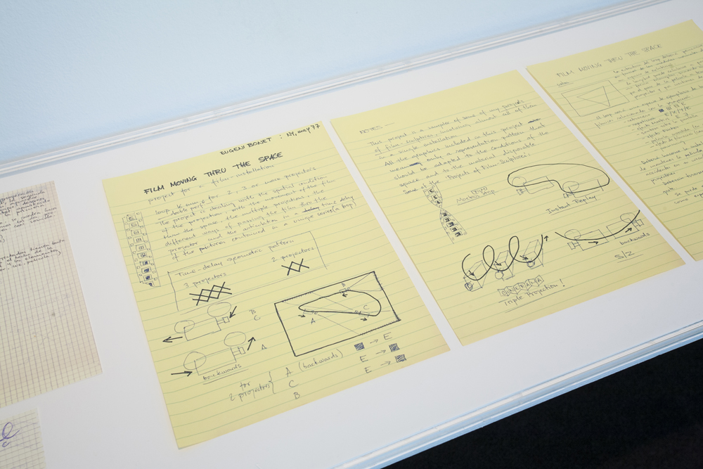 'The Listening Eye. Eugeni Bonet: Screens, Projections, Writings' exhibition views, 2014