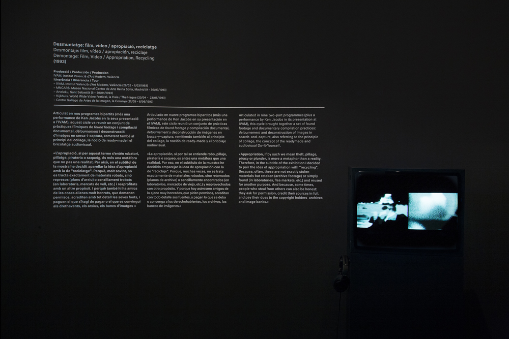 'The Listening Eye. Eugeni Bonet: Screens, Projections, Writings' exhibition views, 2014
