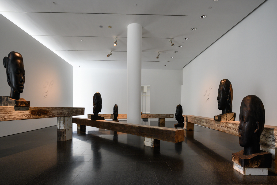 Vistes de l'exposició "Jaume Plensa", 2018