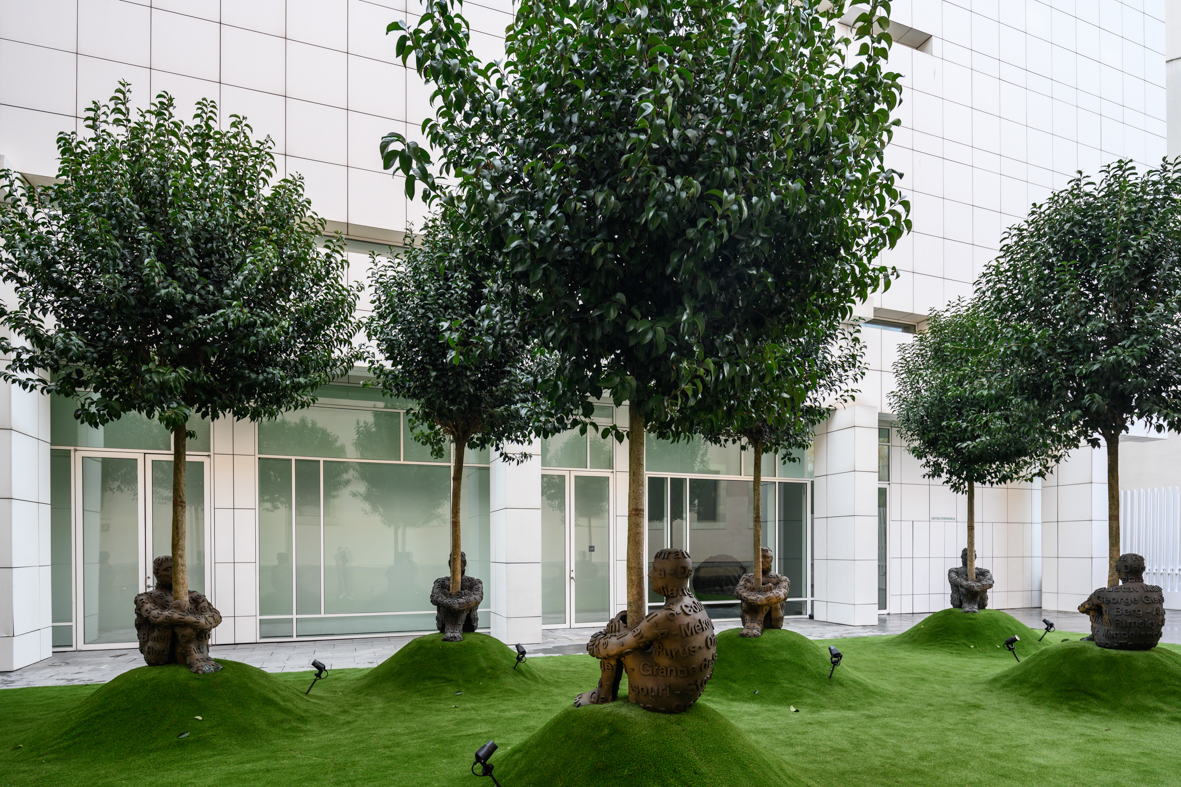Vistes de l'exposició "Jaume Plensa", 2018
