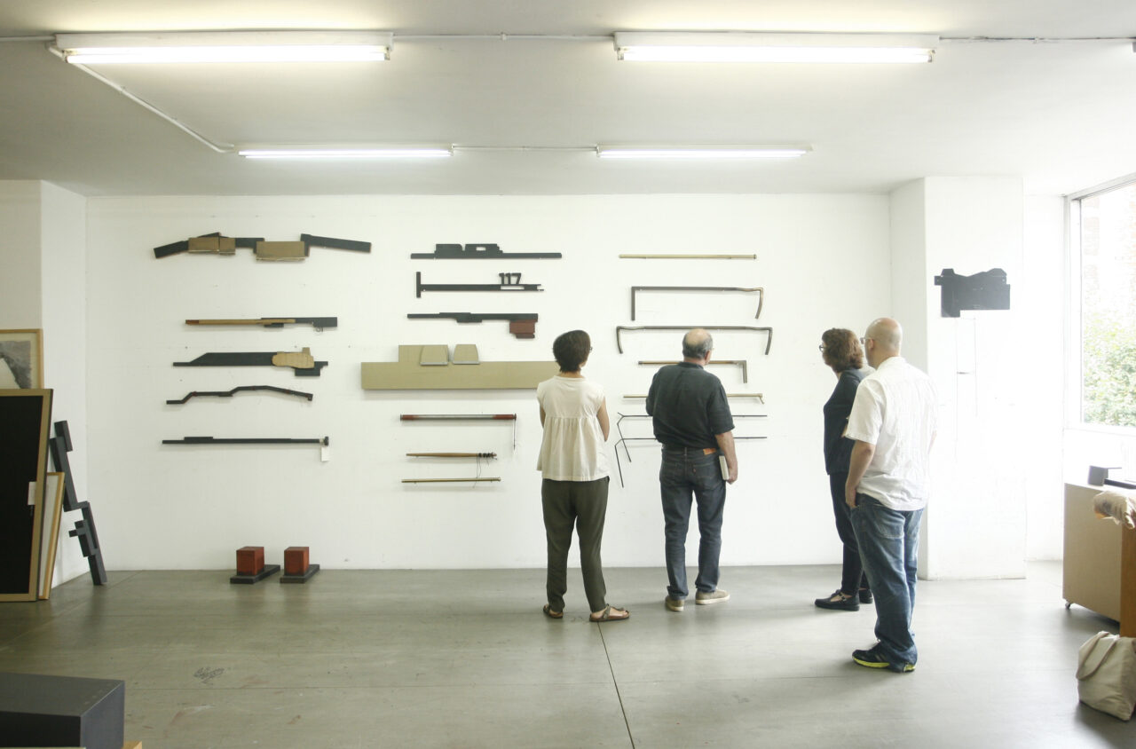 Vista del estudio de Sergi Aguilar