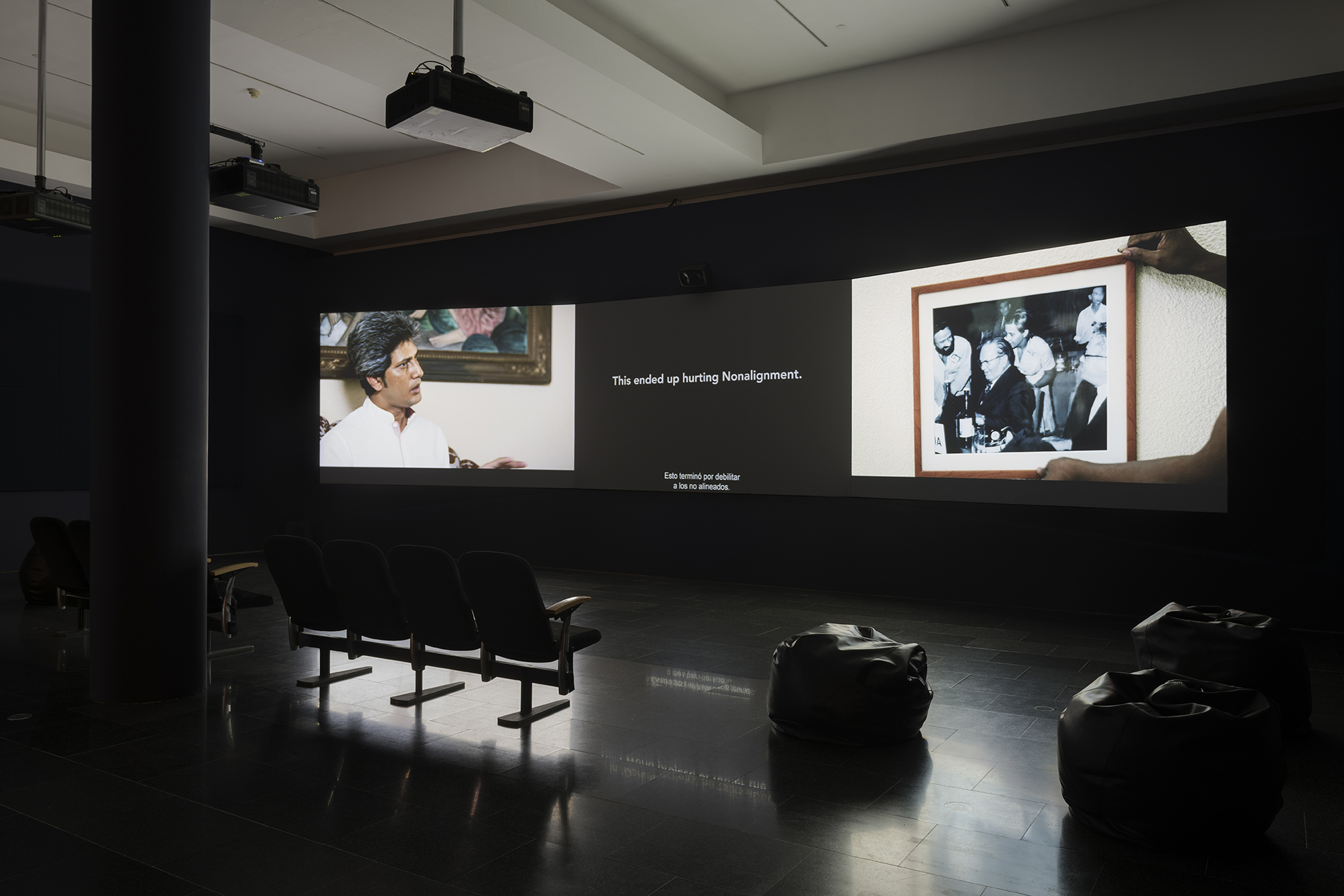'Undefined Territories: Perspectives on Colonial Legacies', exhibition views, 2019. Photo: Roberto Ruiz