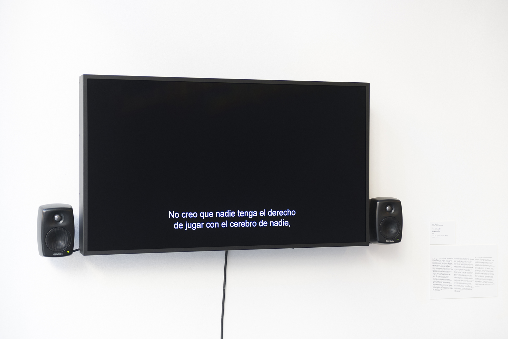 'Undefined Territories: Perspectives on Colonial Legacies', exhibition views, 2019. Photo: Roberto Ruiz