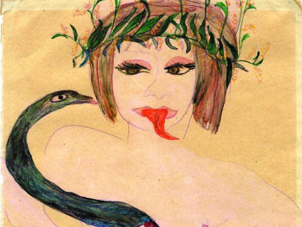 Carol Rama "Dorina", 1940 (detail). Photo: Nick Ash. Cortesy of the artist, private collection, Colònia and Galerie Isabella Bortolozzi, Berlín.