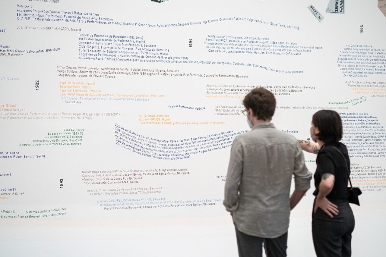 Vistas de sala de la exposición 