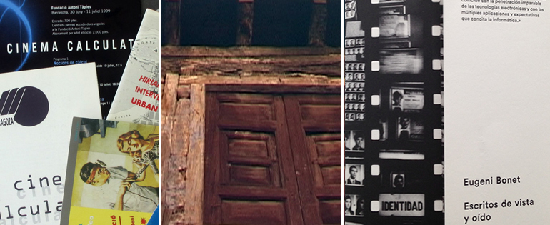 Eugeni Bonet: Screens, Projections, Writings