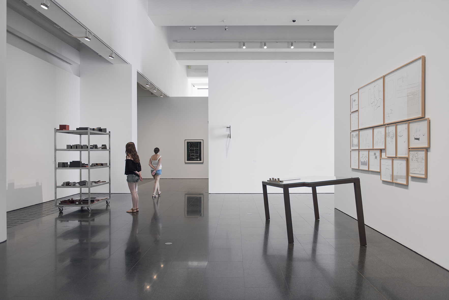 Vistas de la exposición "Sergi Aguilar. Reverso/Anverso (1972-2015)", 2015. Foto: Roberto Ruiz.