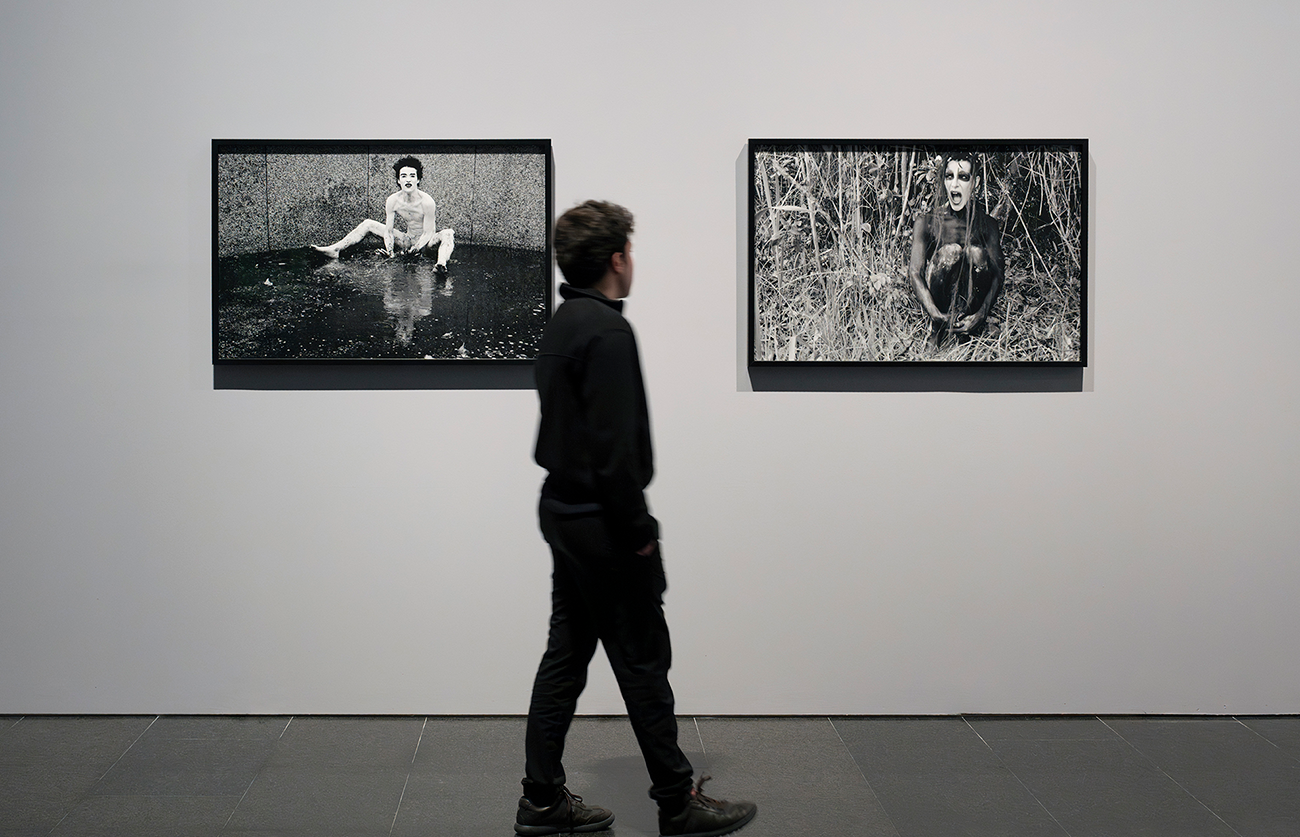 Views from the exhibition "Carlos Motta. Pleas of Review"2025. Photo: Roberto Ruiz