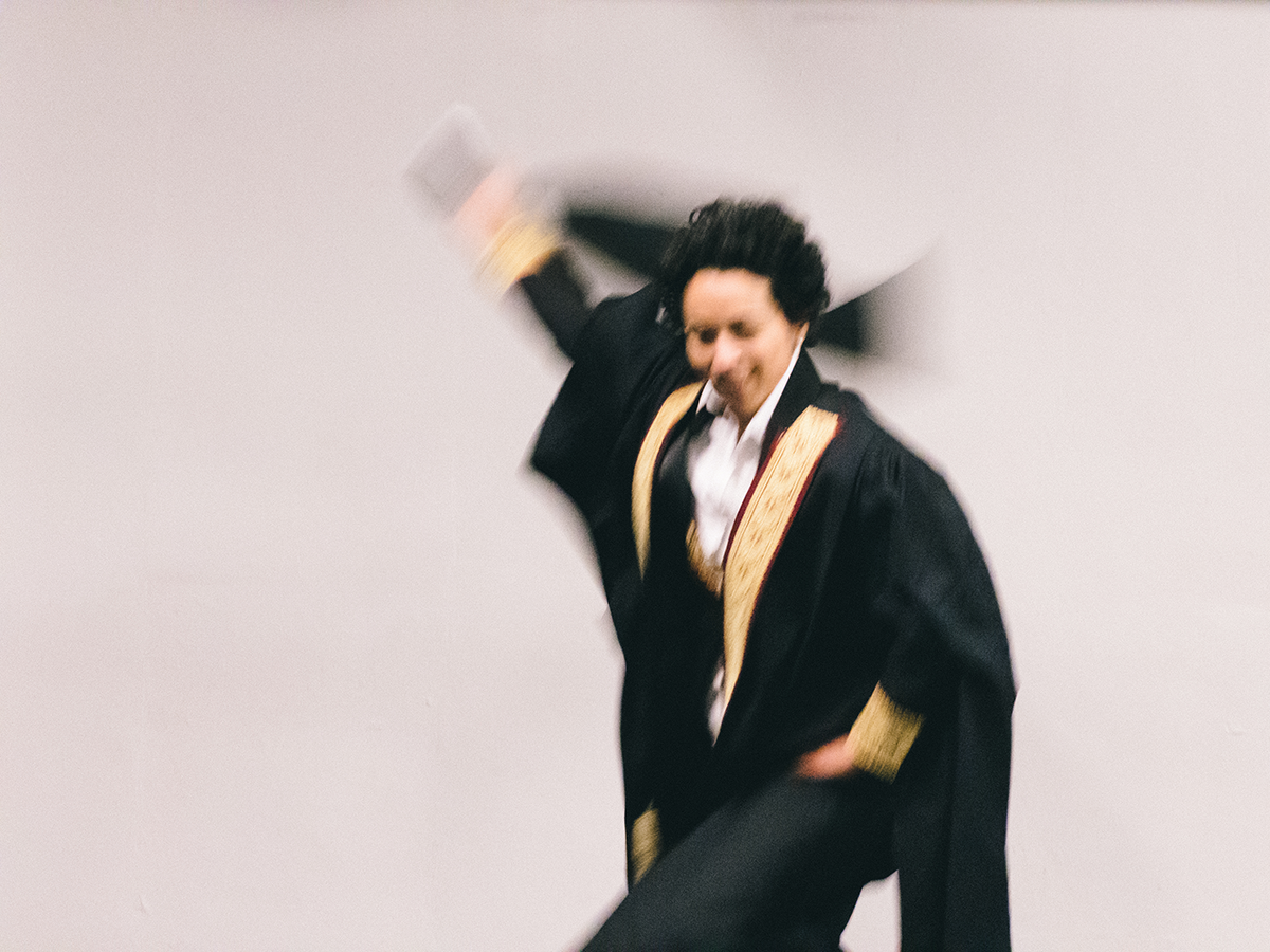 "Balfour Reparations (2025–2045)", by Farah Saleh. © Lucas Chih-Peng Kao