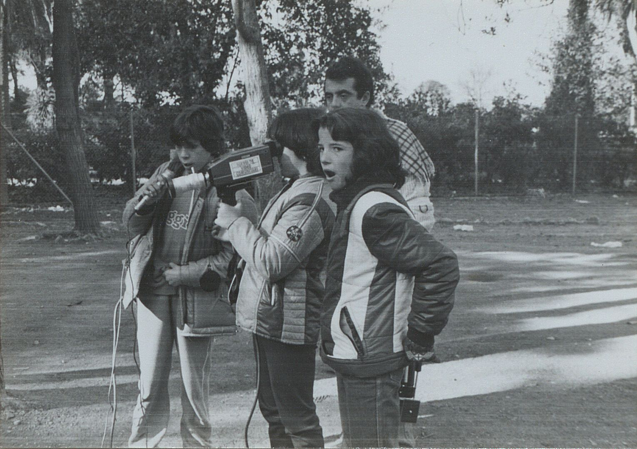 Fotografies de tallers de vídeo a les escoles, Servei de Vídeo Comunitari, 198-