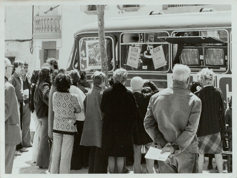 Photographs belonging to the campaign of the League of Catalonia, Video-Nou, 1977