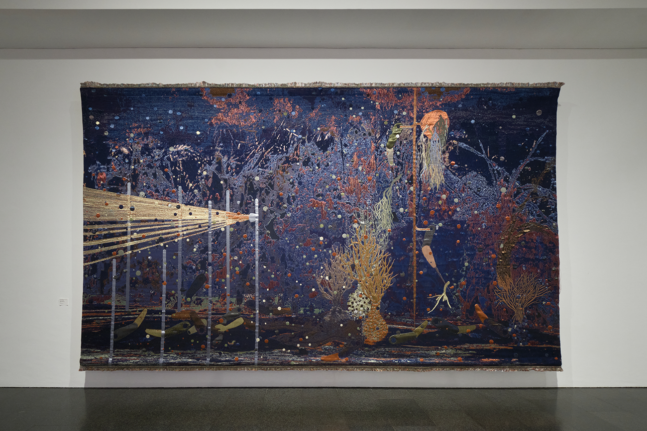 Vistes de l'exposició "Projectar un planeta negre. L’art i la cultura de Panàfrica", 2025. Foto: Miquel Coll